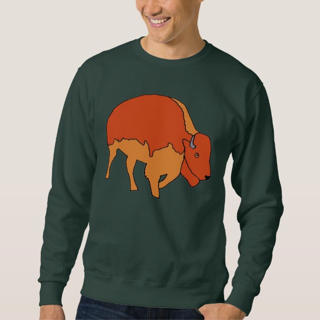 Moletom Bison Bison roupa (Frente)