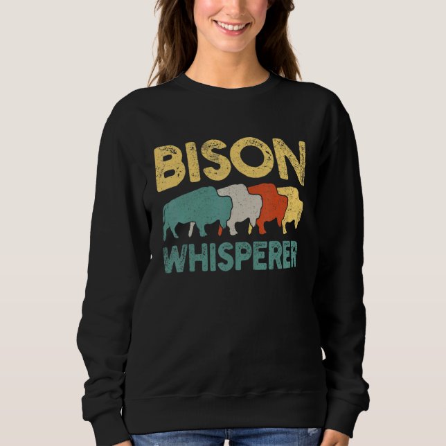 Moletom Bison Retro Vintage (Frente)