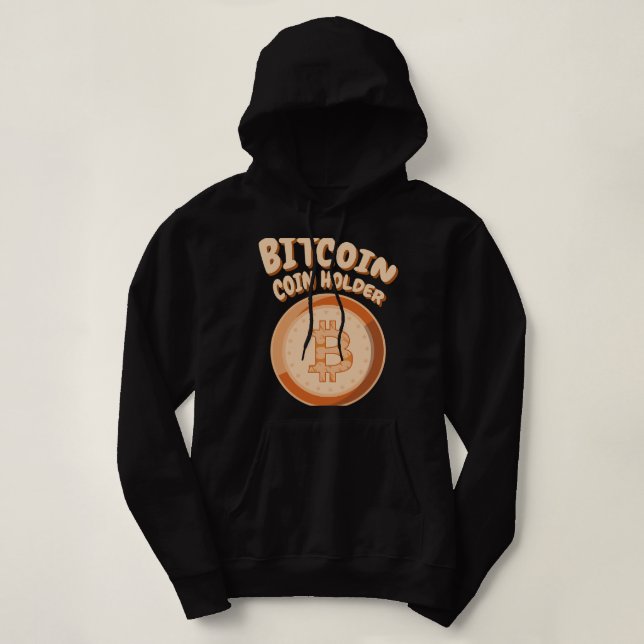 Moletom BITCOIN BTC Cripto Crypto Blocchain Co (Frente do Design)
