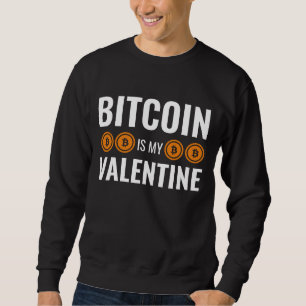 Moletom BITCOIN É A MINHA Criptomoeda Divertida NAMORADOS