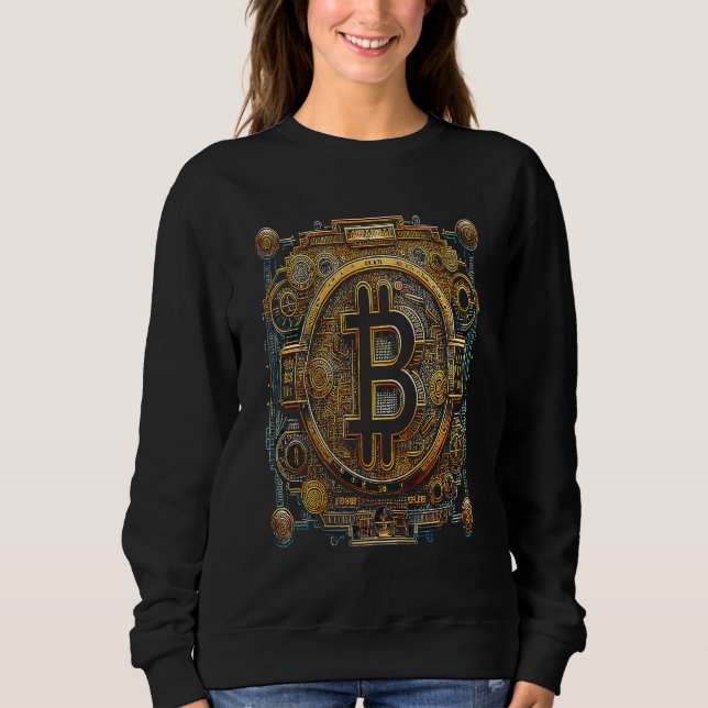 Moletom Bitcoin Millionaire  BTC Crypto Investor Graphic (Frente)
