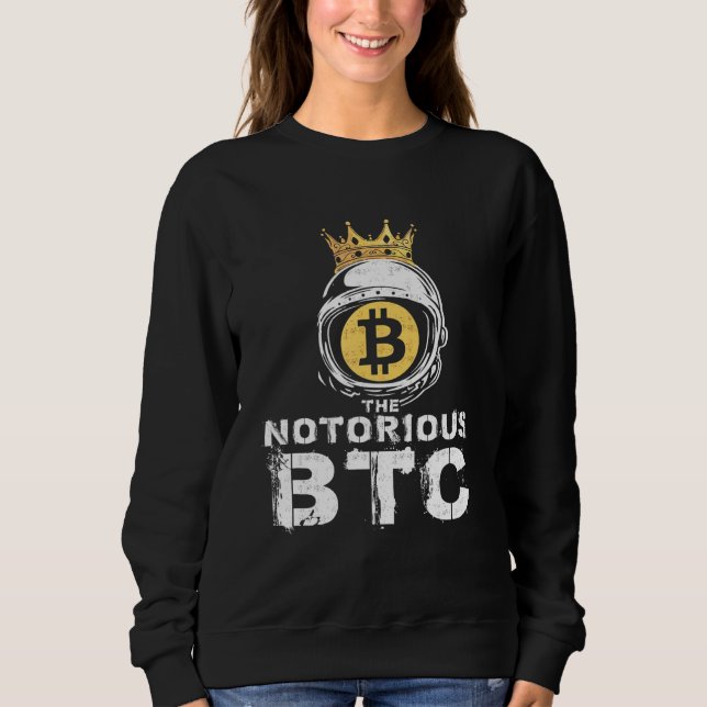 Moletom Bitmoeda Notorcasos Homens Da Coroa Btc (Frente)