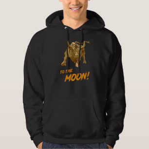 Moletom Bitmoney À Touro-Lua Crypto Btc Hodle