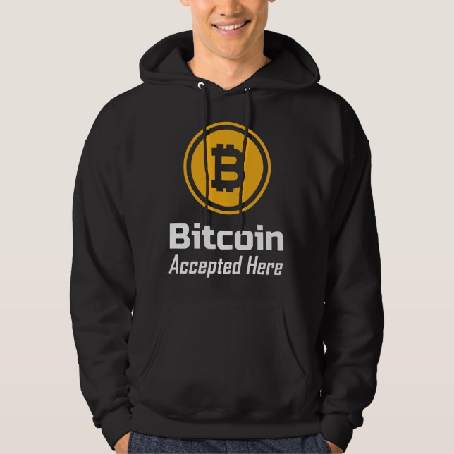 Moletom Bitmoney aceite aqui (Frente)