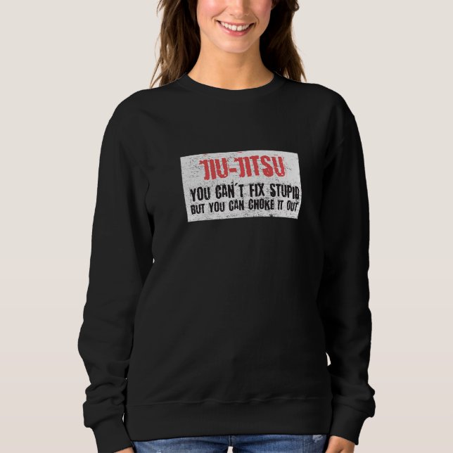 Moletom Bjj Mma Design Jiu Jitsu 1 (Frente)