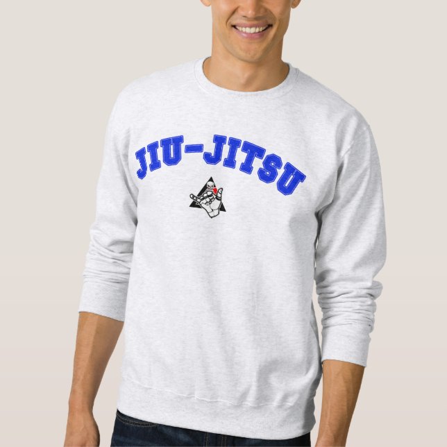 Moletom BJJ Sweatshirt College Sports Jiu-Jitsu (Frente)