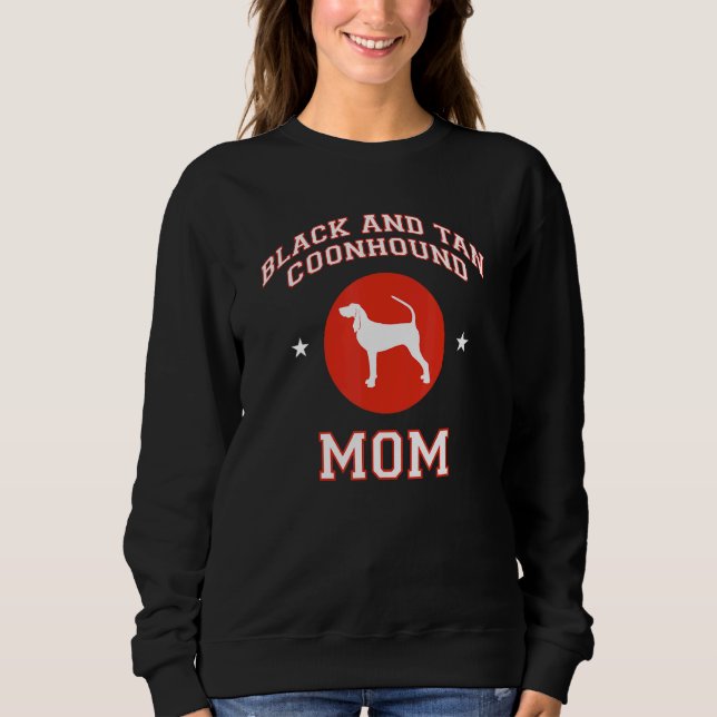 Moletom Black and Tan Coonhound Mãe 1 (Frente)