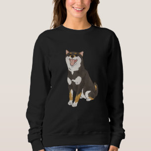 Moletom Black and Tan Shiba Amam Shiba Inu Cog Mãe