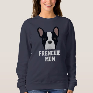 Moletom Black and White Buldogue Dog Mãe