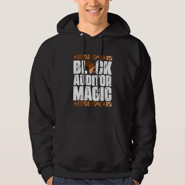 Moletom Black Auditor Magic Black History Mês BLM (Frente)