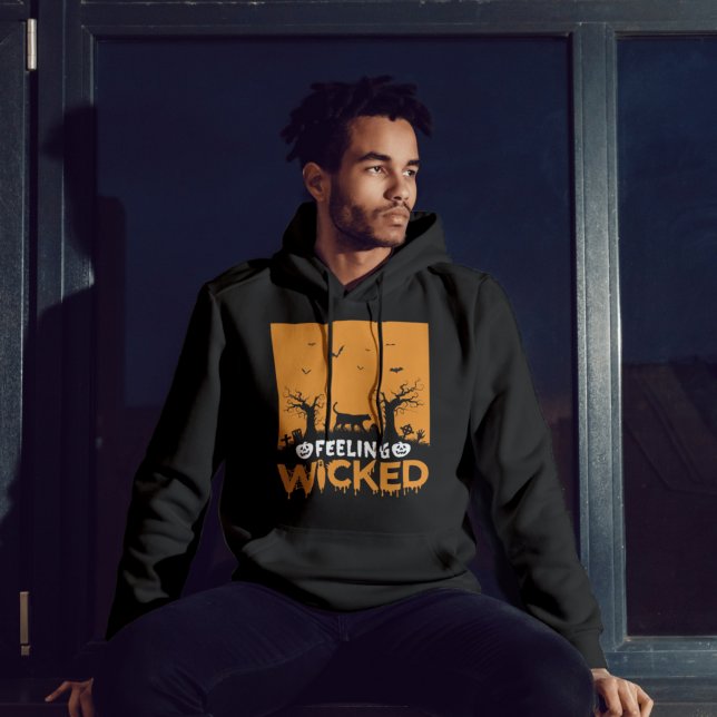 Moletom Black Cat Halloween (Criador carregado)