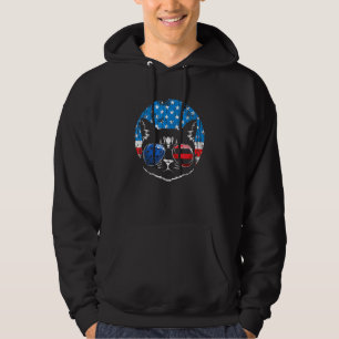 Moletom Black Cat Usa Flag Patriótico Kitten American Patr