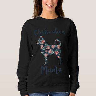 Moletom Black Chihuahua Mãe Para Mulheres Chihuahua Mama D