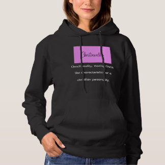 Moletom Black christianality hoodie 