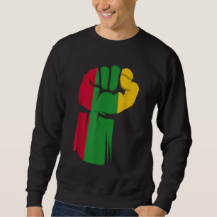 Moletom Black Fist African Priord Black History Mo