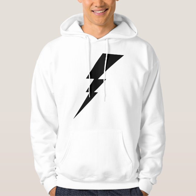 Moletom Black Flash Lightning Bolt Men (Frente)