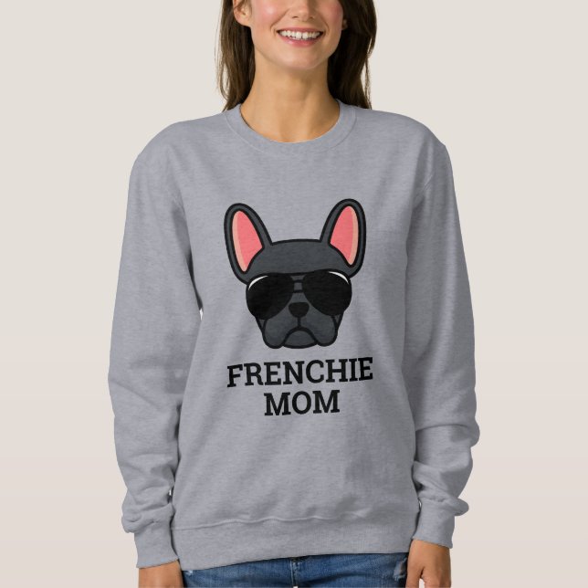 Moletom Black French Bulldog Frenchie Mãe (Frente)