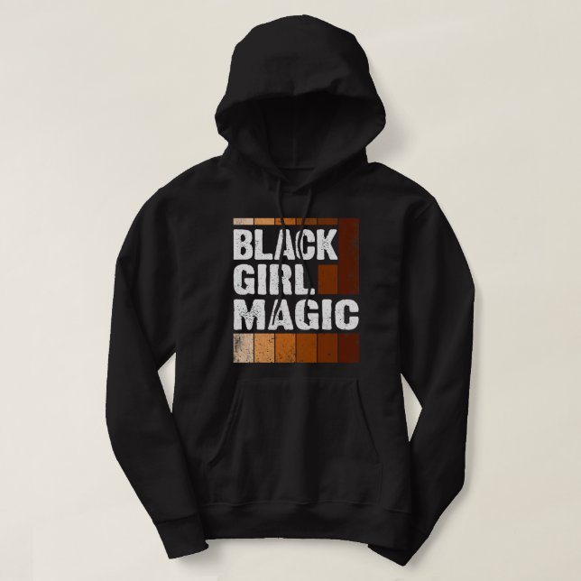 Moletom Black Girl Magic Décima Sexta-Feira Negra (Frente do Design)
