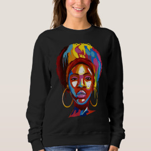 Moletom Black Girls Queen Natural Hair Afro Melanin África