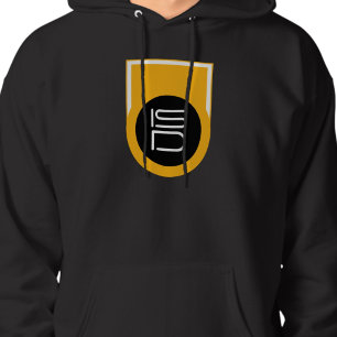 Moletom Black Gold Sports Streetwear ISD Logotipo Vintage