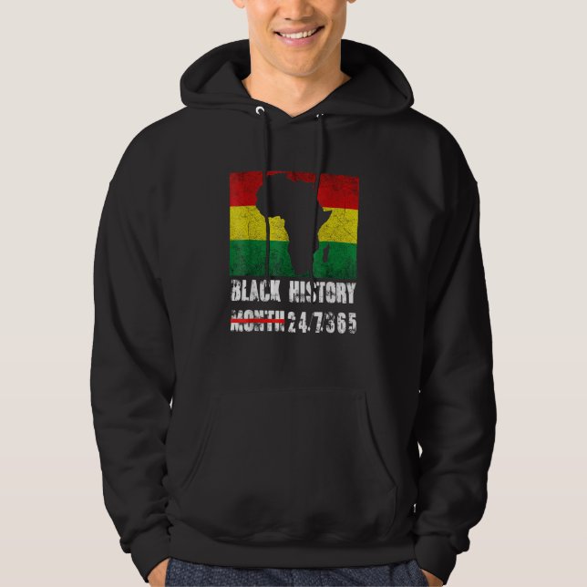 Moletom Black History Month 247365 Pride African American_ (Frente)