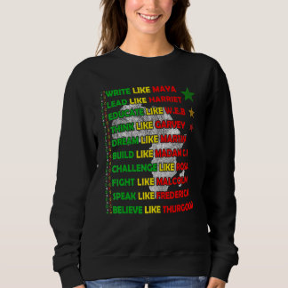 Moletom Black History Month African American Country Celeb