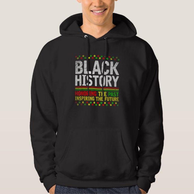 Moletom Black History Month Afro African Pride Men Women K (Frente)
