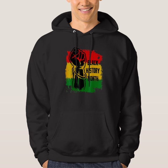 Moletom Black History Month BHM African Gift For Men, Wome (Frente)