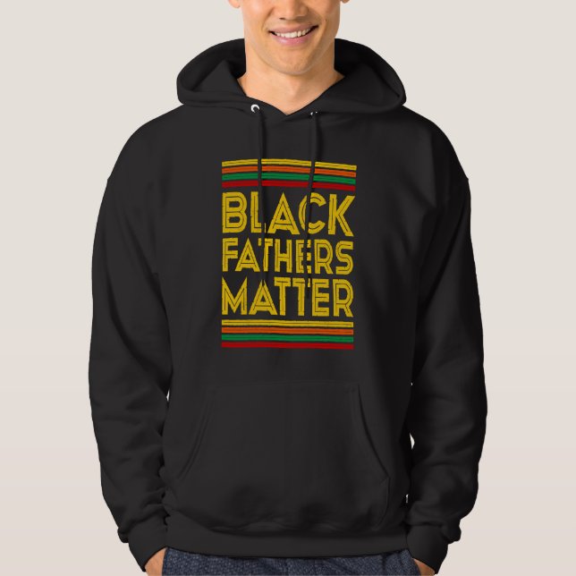 Moletom Black History Month  Black Fathers Matter (Frente)