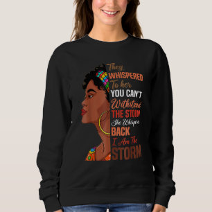 Moletom Black History Month I Am Storm Melanin African