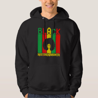 Moletom Black History Month Pride Distressed Melanin Ameri