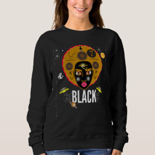 Moletom Black - Kemetic egípcia Ankh Black Girl Magic Mel
