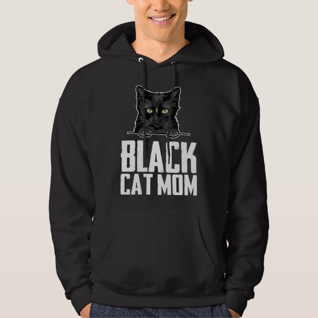 Moletom Black mom  Black kitten  Blacks  2 (Frente)
