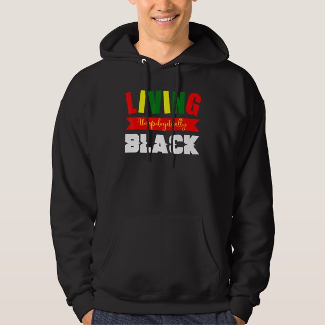 Moletom Black Prid African American Power Black Pow (Frente)