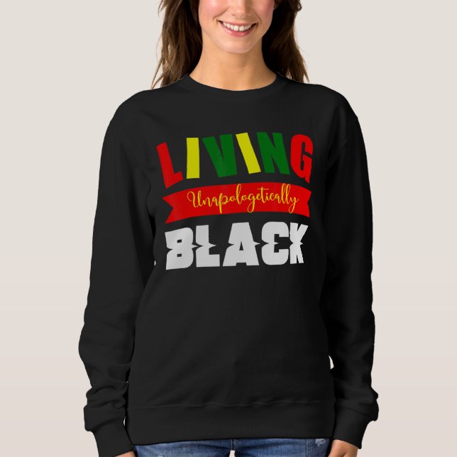 Moletom Black Prid African American Power Black Pow (Frente)