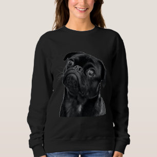 Moletom Black Pug Black Version Classic T-Shirt 59