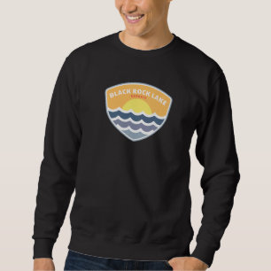 Moletom Black Rock Lake Georgia Ga Sunset Vacation Souveni