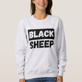 Moletom Black Sheep Bold Typography Rebel Entourage Art