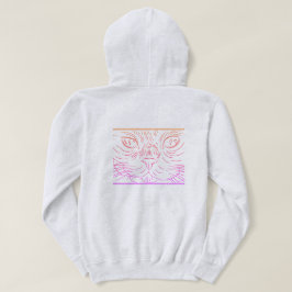 Moletom Black@White Gato para mulher