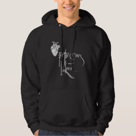 Moletom Black & White Love Hoodie
