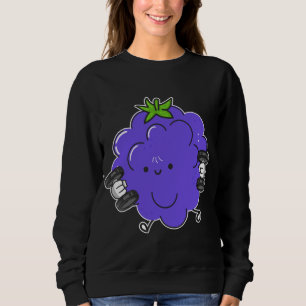 Moletom Blackberry, Fruta de roupas, trabalho para o prédi