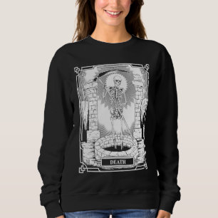 Moletom Blackcraft Bruxa Esqueleto Morte Ceifador Sombrio