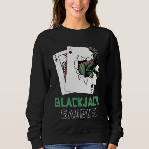 Moletom BLACKJACK SAURUS Blackjack Player Casino Gambler