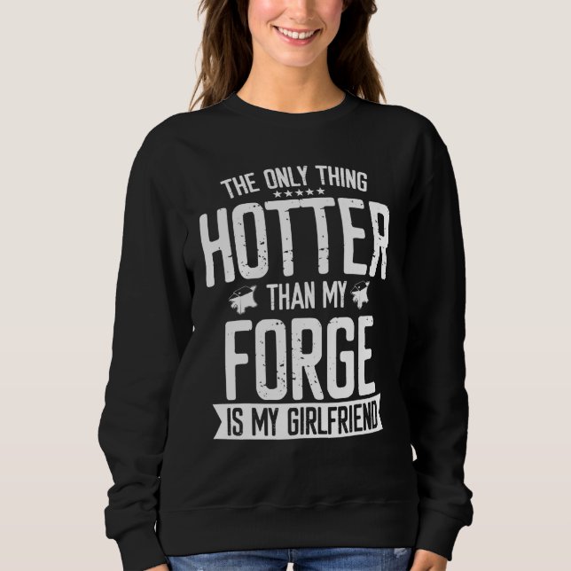 Moletom Blacksmith Forge Hotter Than Namorada Knife Meta (Frente)