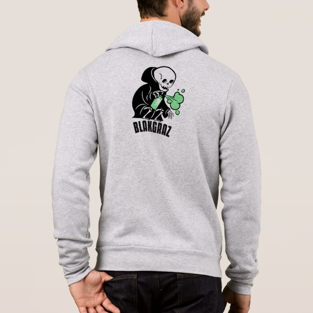 Moletom Blakgraz Grim Reaper Hoodie (Verso)