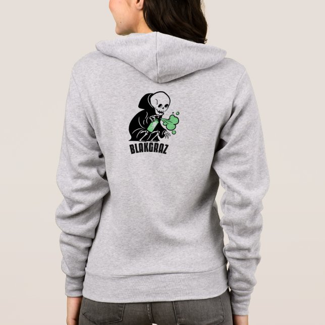 Moletom Blakgraz Grim Reaper T-Shirt (Verso)