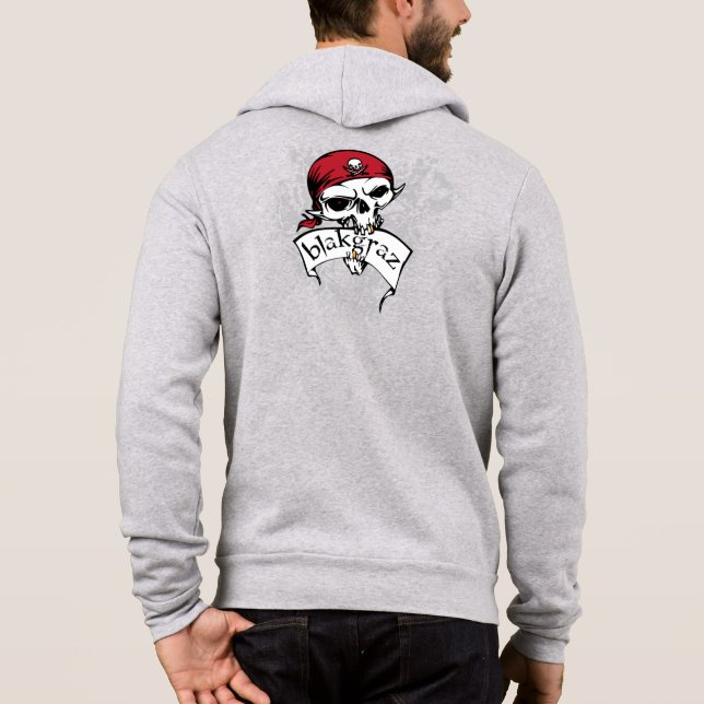 Moletom Blakgraz Pirate Skull Hoodie (Verso)