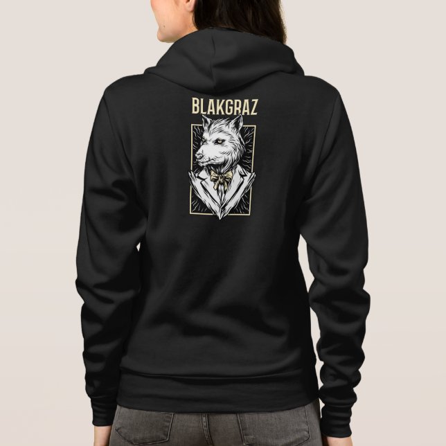 Moletom Blakgraz Werewolf Retrato T-Shirt (Verso)