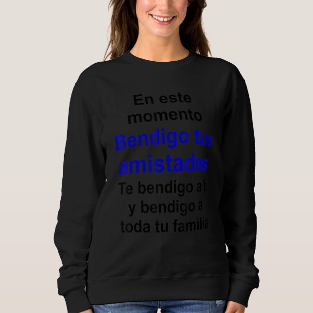 Moletom Blessings of Jesus Multilingual Series (Ve espanho (Frente)