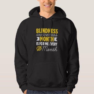 Moletom Blindness For Blind People Blind Person Braille Re